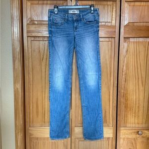 Hollister Light Blue Straight Leg Jeans